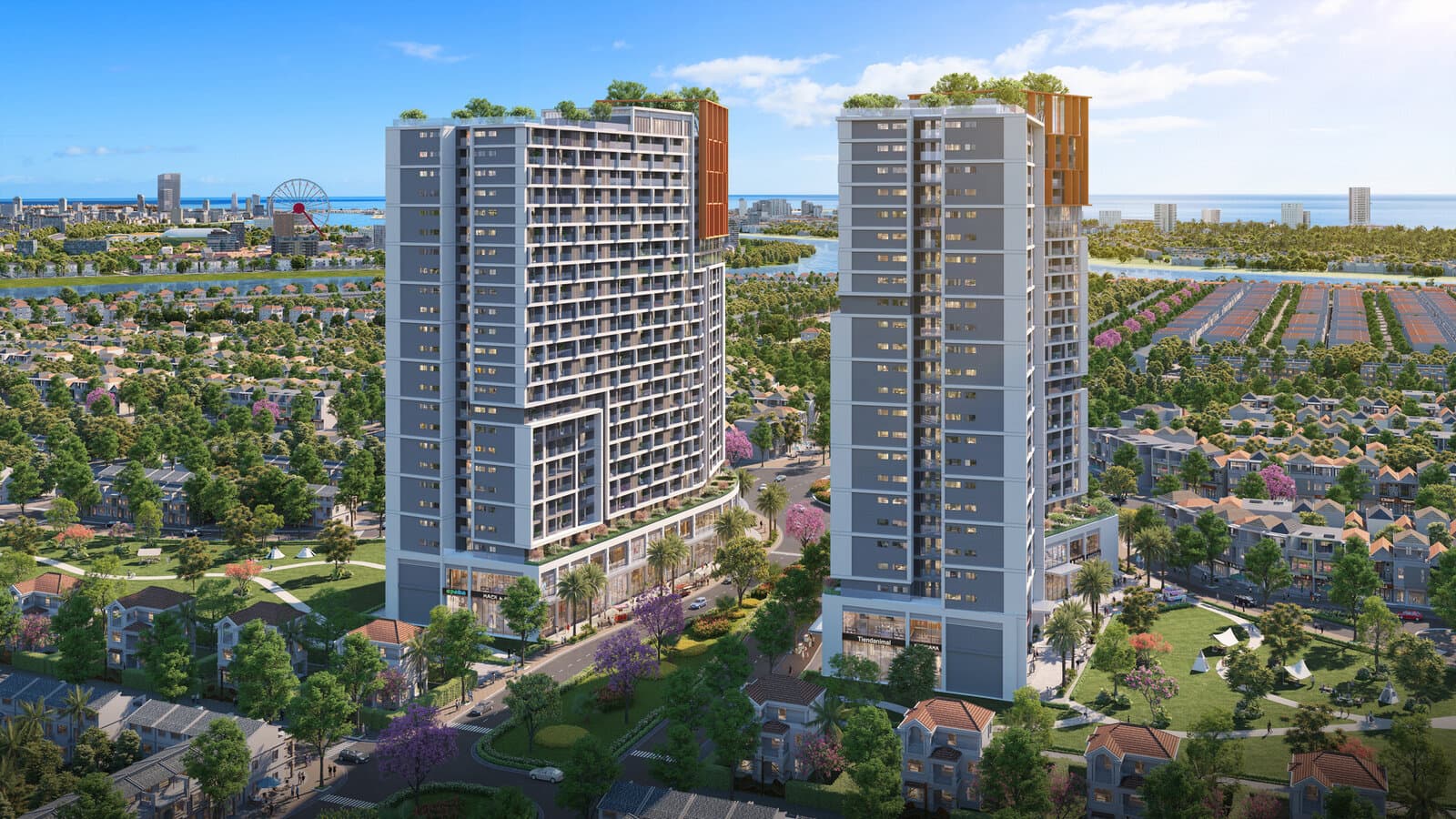 Phối cảnh dự án Cora Tower