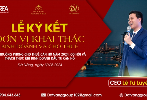 CHỈ CÒN 1 NGÀY NỮA LÀ LỄ KÝ KẾT KHAI THÁC KINH DOANH VÀ CHO THUÊ SẼ CHÍNH THỨC DIỄN RA!!!