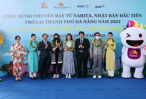 NỐI LẠI ĐƯỜNG BAY TRỰC TIẾP QUỐC TẾ TỪ NARITA (NHẬT BẢN) ĐẾN TP. ĐÀ NẴNG