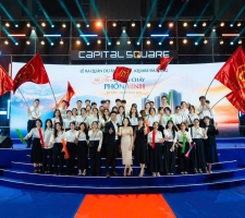 LỄ RA QUÂN DỰ ÁN CAPITAL SQUARE - BÙNG NỔ KHÍ THẾ, LAN TỎA TINH THẦN CHIẾN BINH